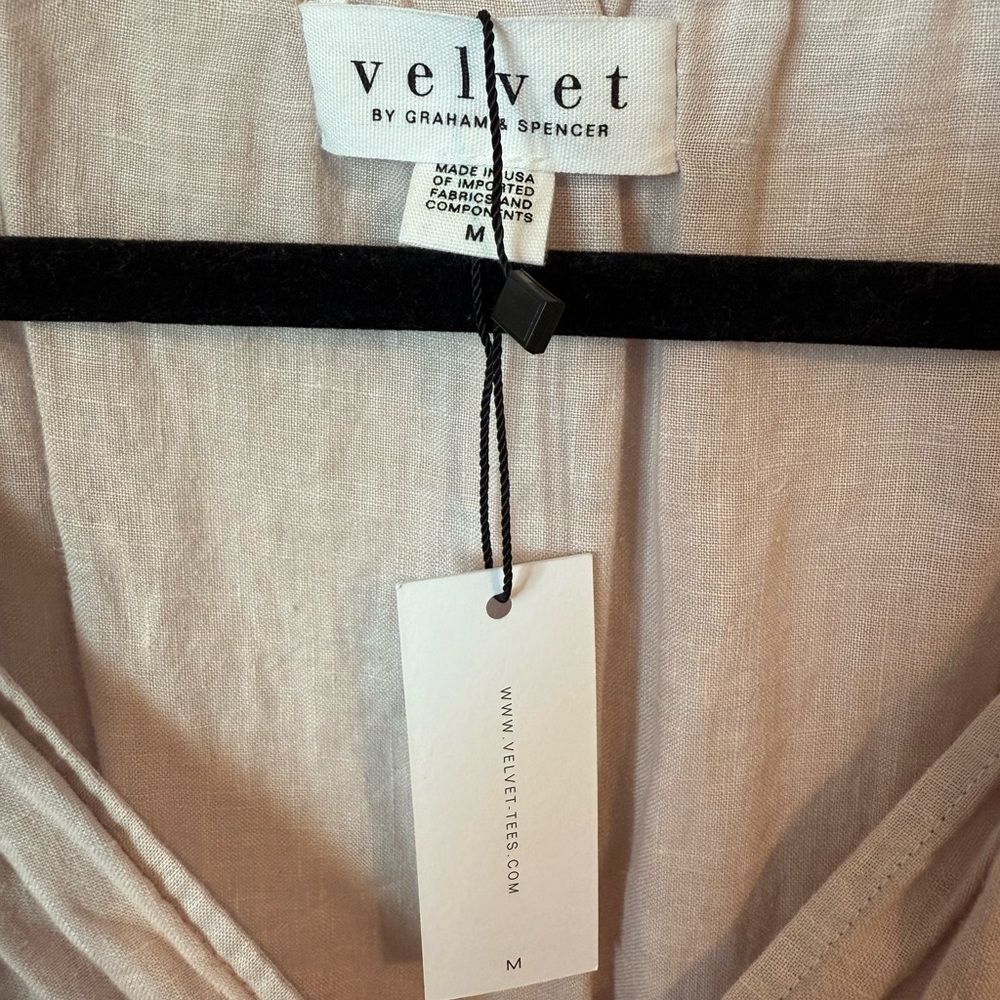 Velvet by Graham & Spencer Light Taupe Jumpsuit - Picture 3 of 5
